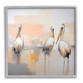 thumbnail image 1 of Stupell Industries Modern Pelicans Trio Animals & Insects Painting Gray Framed Art Print Wall Art, 17 x 17, 1 of 9