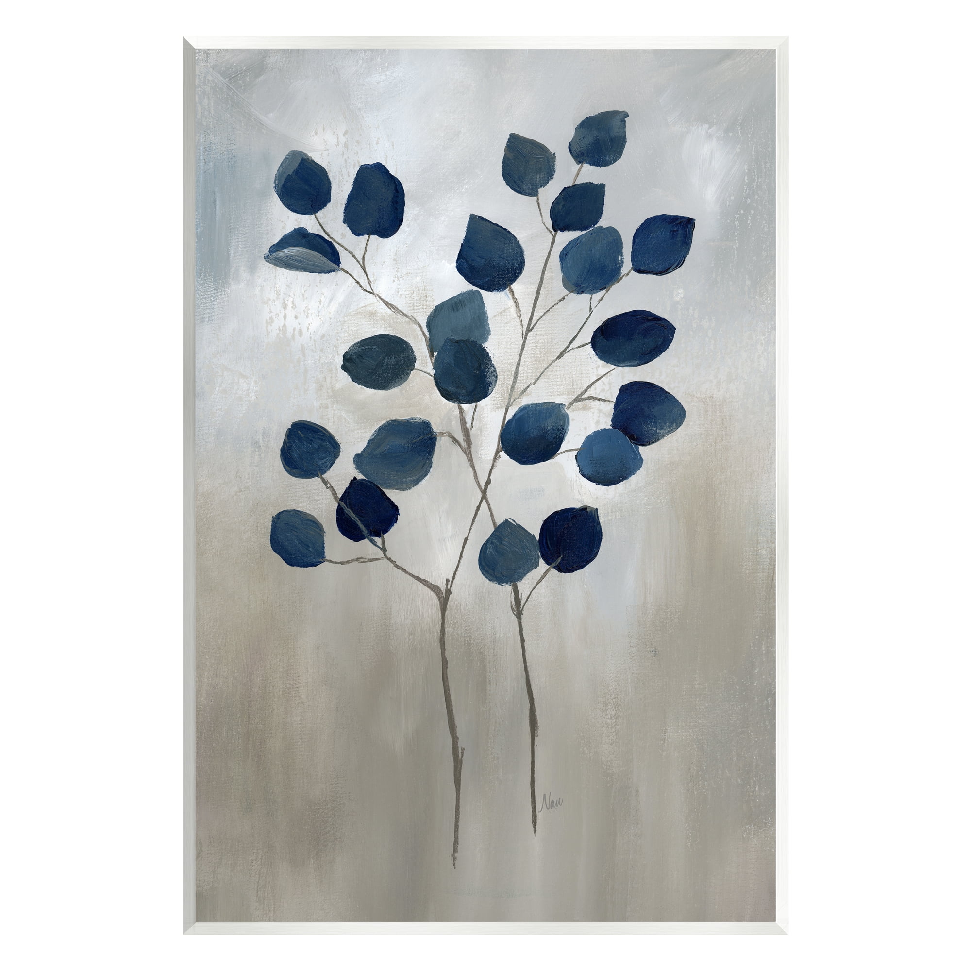 Stupell Industries Modern Plant Sprouts Botanical & Floral Painting Unframed Art Print Wall Art, 13 x 19