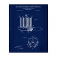 thumbnail image 1 of Stupell Industries Modern Poker Chips Blueprint Canvas Art, 30 x 40, by Karl Hronek, 1 of 8