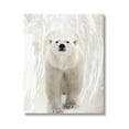 thumbnail image 1 of Stupell Industries Modern Polar Bear Portrait Animals & Insects Painting Gallery Wrapped Canvas Print Wall Art, 24 x 30, 1 of 7