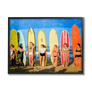 chanel surfboard wall decor