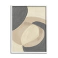 thumbnail image 1 of Stupell Industries Modern Rock Shapes Abstract Neutral Tones Framed Wall Art, 11 x 14, Design by Kippi Leonard, 1 of 5