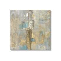 Stupell Industries Modern Shapes Composition Painting Gallery Wrapped Canvas Print Wall Art, Design by Justin Turner