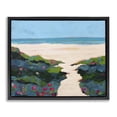 thumbnail image 1 of Stupell Industries Modern Modern Smooth Coasting Black Floating Frame Canvas Art, 31 x 25, by Dorothy Holmes Mohler, 1 of 7