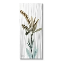 Stupell Industries Modern Snowdrops Flower Botanical & Floral Painting Gallery Wrapped Canvas Print Wall Art, 10 x 24