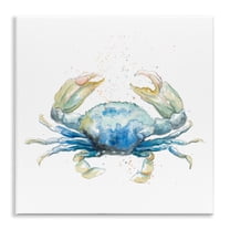 Stupell Industries Modern Speckled Crab Animals & Insects Painting Unframed Art Print Wall Art, 12 x 12
