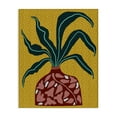 thumbnail image 1 of Stupell Industries Modern Spider Plant on Yellow Canvas Art, 24 x 30, by Regina Moore, 1 of 8