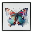 thumbnail image 1 of Stupell Industries Modern Splash Butterfly Animals & Insects Painting Gray Framed Art Print Wall Art, 17 x 17, 1 of 10