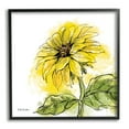 thumbnail image 1 of Stupell Industries Modern Splash Sunflower Botanical & Floral Painting Black Framed Art Print Wall Art, 12 x 12, 1 of 9