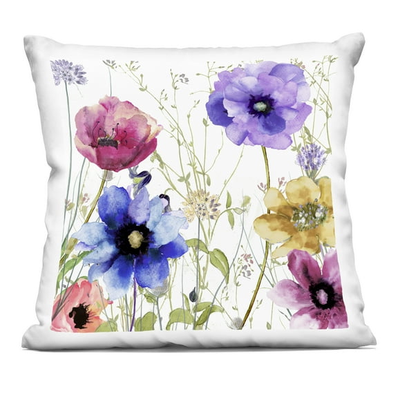 Stupell Industries Modern Spring Garden Flowers Decorative Printed Throw Pillow, design by Sasha