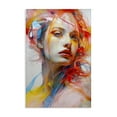 thumbnail image 1 of Stupell Industries Modern Swirling Hair Portrait Canvas Art, 16 x 24, by RB, 1 of 8