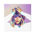 thumbnail image 1 of Stupell Industries Modern Taylor Portrait Abstract Painting Gallery Wrapped Canvas Art Print Wall Art, 24 x 24, 1 of 8