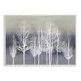 thumbnail image 1 of Stupell Industries Modern Tree Forest Winter Landscape over Pattern, 10 x 15, Designed by Kate Bennett, 1 of 6