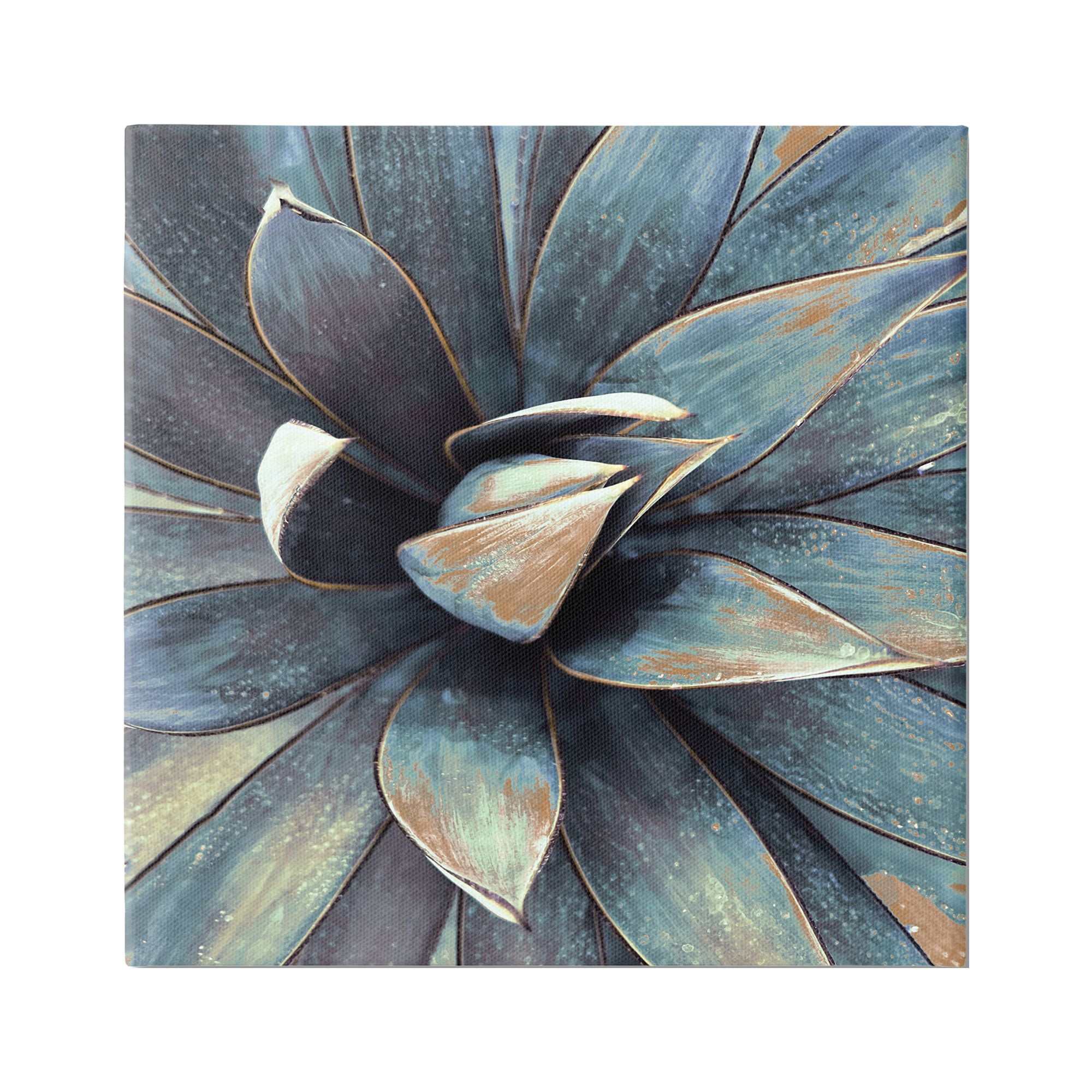 Stupell Industries Modern Tropical Petals Botanical & Floral Painting Gallery Wrapped Canvas Print Wall Art, 24 x 24