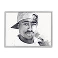 thumbnail image 1 of Stupell Industries Modern Tupac Portrait Abstract Pattern Famous Figure, 14 x 11, Design by Birch&Ink, 1 of 7