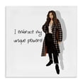 thumbnail image 1 of Stupell Industries Modern Unique Powers Female Phrase Canvas Art, 17 x 17, by Saba Rauf, 1 of 7