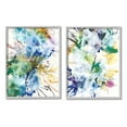 thumbnail image 1 of Stupell Industries Modern Urban Rainbow Splatter Graphic Art Gray Framed Art Print Wall Art, Set of 2, Design by Jodi Fuchs, 1 of 7