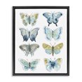 thumbnail image 1 of Stupell Industries Modern Varied Butterflies & Moths Insects Black Floating Frame Canvas Art, 17 x 21, by June Erica Vess, 1 of 7