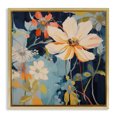 thumbnail image 1 of Stupell Industries Modern Varied Flowers Pattern Gold Floating Frame Canvas Art, 25 x 25, by Lazar Studio, 1 of 8