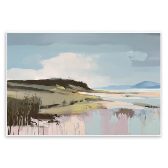 Stupell Industries Modern Verdant Waters Wall Plaque Art design by Elara Yasna, 10 x 15