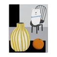 thumbnail image 1 of Stupell Industries Modern White Dog Sitting Vase Still Life Canvas Art, 16 x 20, by Carla Daly, 1 of 7