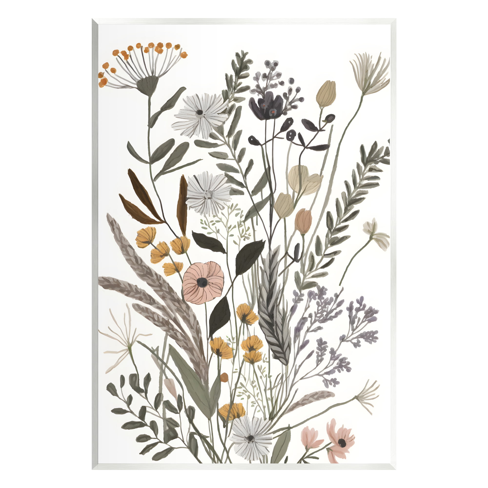 Stupell Industries Modern Woodland Herbs Botanical & Floral Painting Unframed Art Print Wall Art, 10 x 15