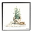 thumbnail image 1 of Stupell Industries Modest Herb Planter Book Painting Black Framed Art Print Wall Art, Design by Danhui Nai, 1 of 7