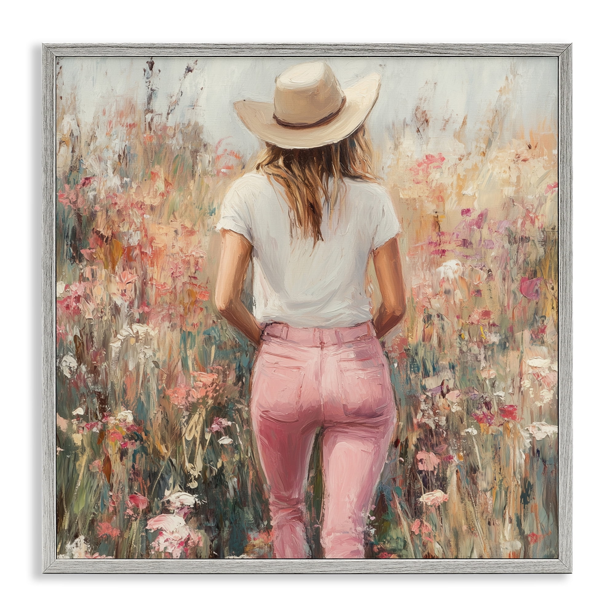 Stupell Industries Moment Of Peace Gray Framed Giclee Art, design by Heidi Kuntz