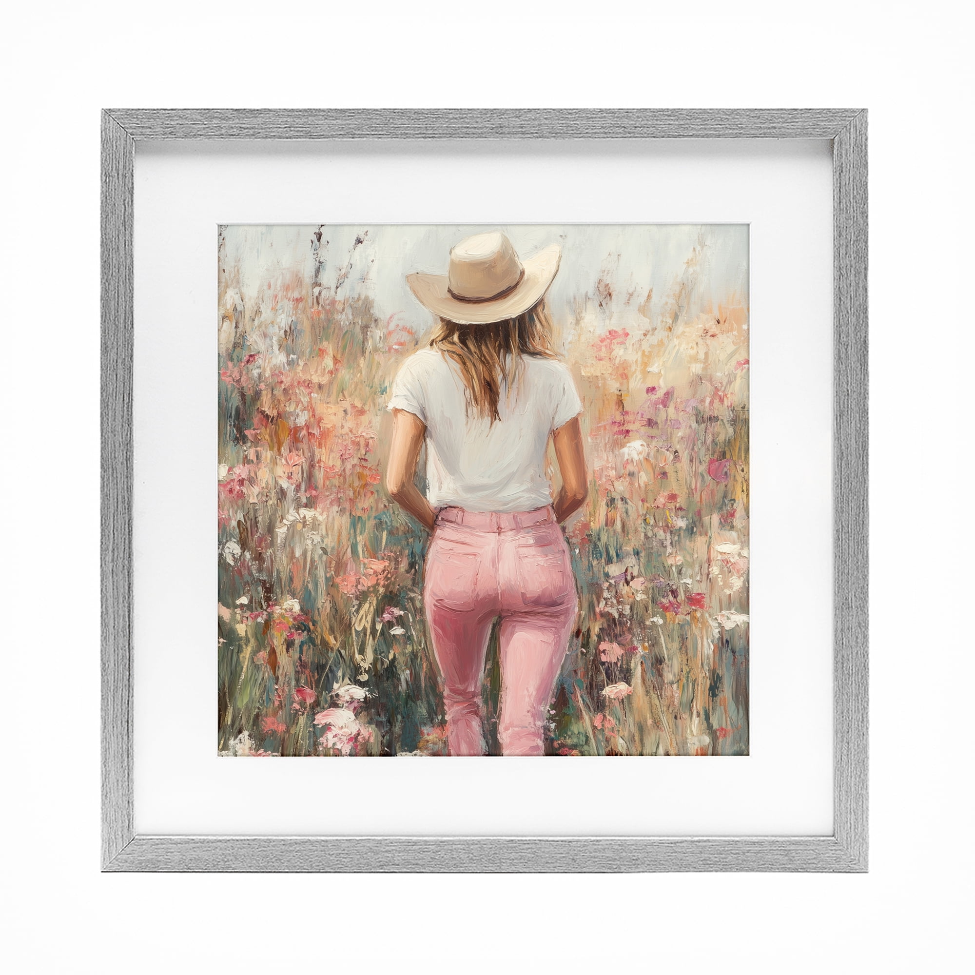 Stupell Industries Moment Of Peace Gray Framed Print Under Glass, design by Heidi Kuntz