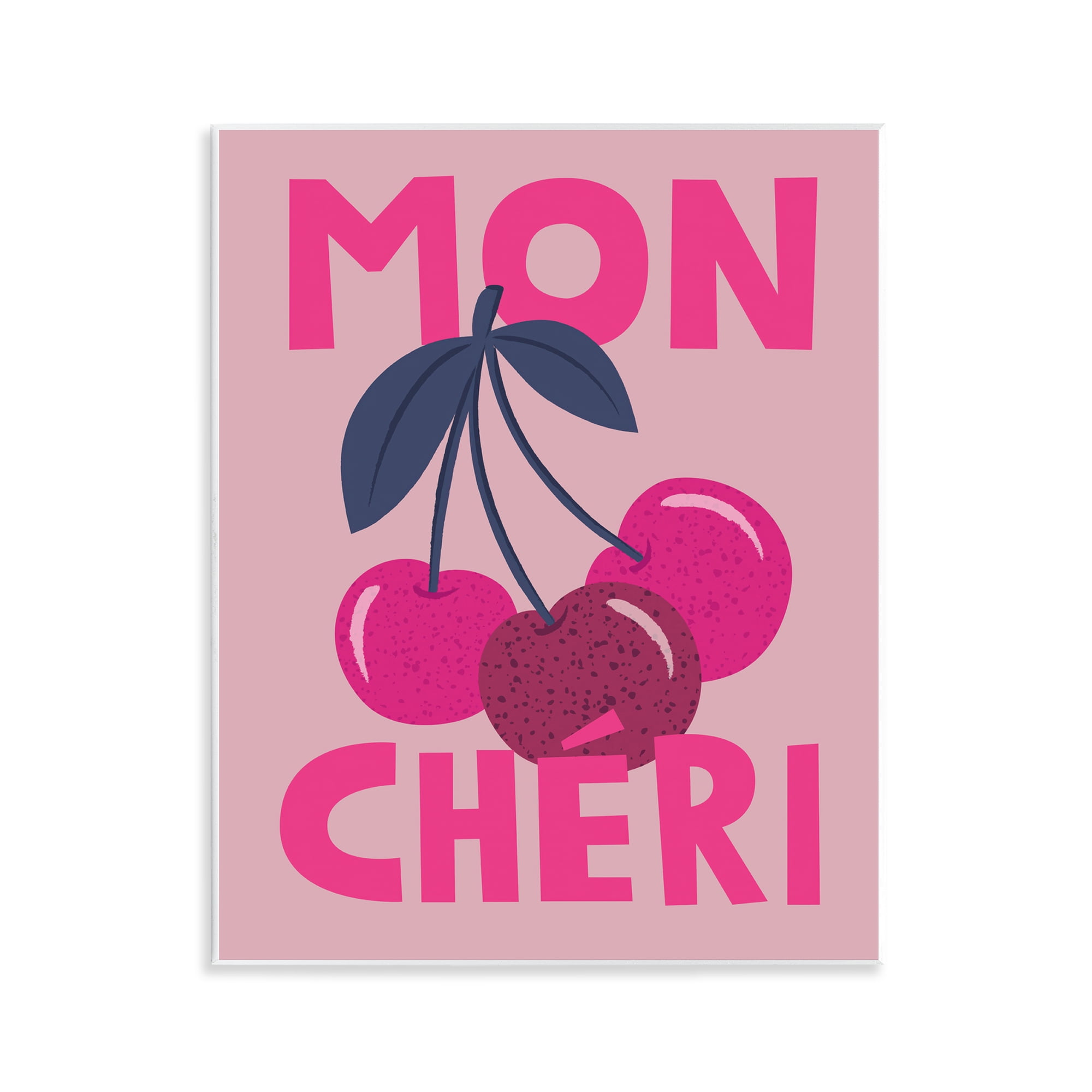 Stupell Industries Mon Cheri Fruits Food & Beverage Painting Unframed Art Print Wall Art, 11 x 14