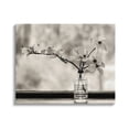 thumbnail image 1 of Stupell Industries Monochrome Botanical Orchid Flower Windowsill Photography Gallery-Wrapped Canvas Print Wall Art, 40x30, by Kelly Sinclair, 1 of 6