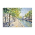 thumbnail image 1 of Stupell Industries Transitional Montrouge Canal Promenade Canvas Art, 36 x 24, by Creative Studio, 1 of 8