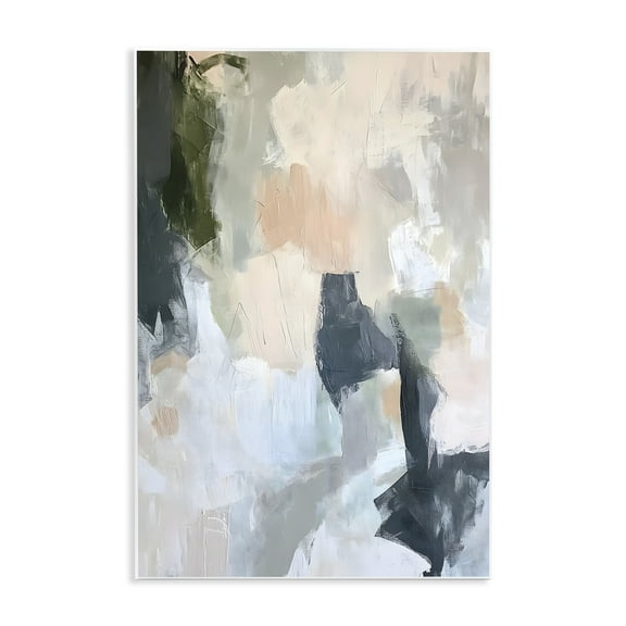 Stupell Industries Moody Impressionist Abstract Abstract Painting Unframed Art Print Wall Art, 10 x 15