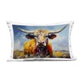 thumbnail image 1 of Stupell Industries Moody Longhorn Portrait Outdoor Printed Pillow design by LSR Creative Studio, 14 x 7 x 20, 1 of 6