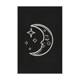 thumbnail image 1 of Stupell Industries Moon & Stars on Black Astrology & Stars Painting Wrapped Canvas Art Print Wall Art, 24 x 36, 1 of 8