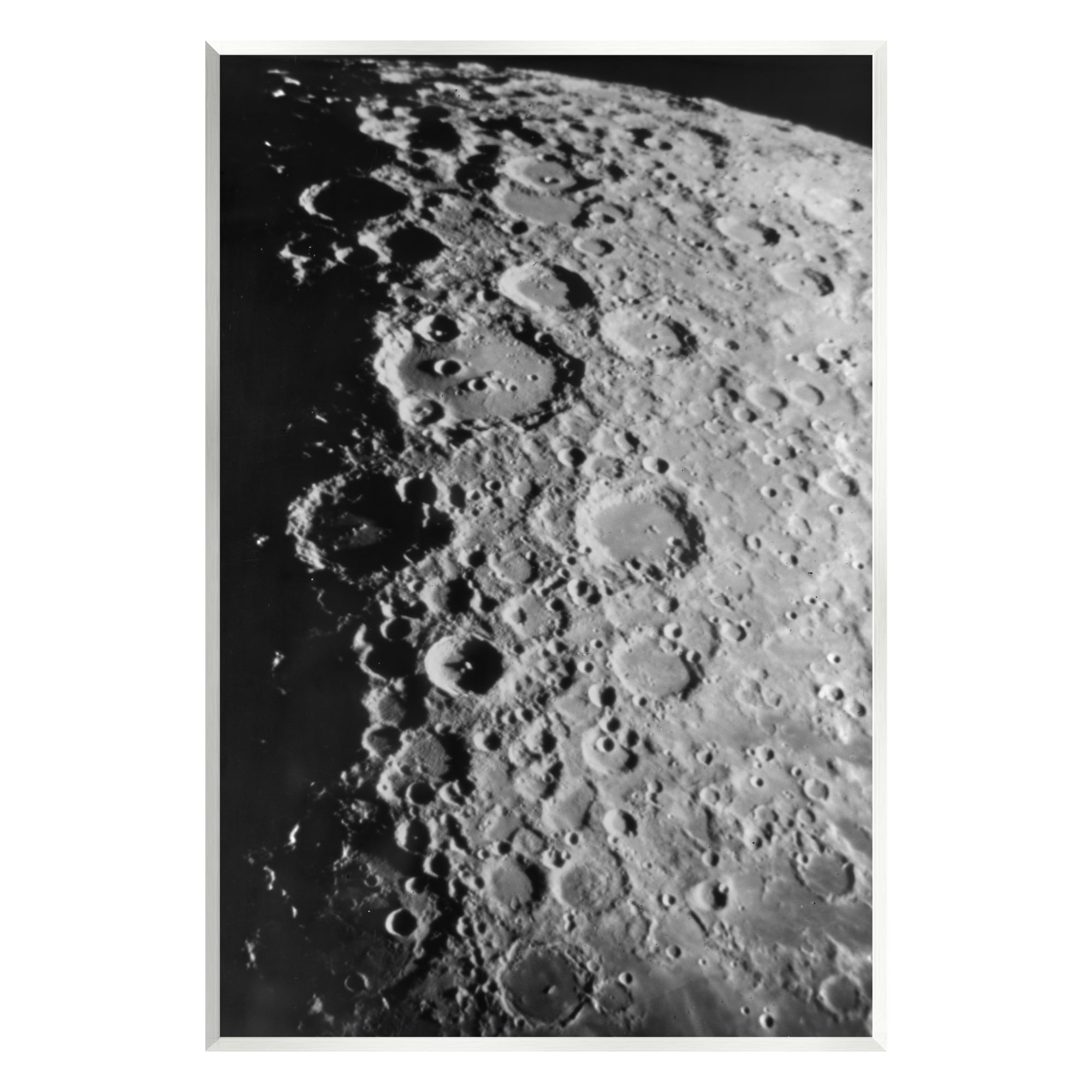 Stupell Industries Moon in Outer Space Fairy Tales & Fantasy Photography Unframed Art Print Wall Art, 13 x 19