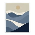 thumbnail image 1 of Stupell Industries Contemporary Moon over Blue Hills White Framed Giclee Art, 24 x 30, by Lil' Rue, 1 of 8