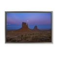 thumbnail image 1 of Stupell Industries Moon over Canyon Mesa Landscape & Nature Photography Gray Floater Framed Canvas Art Print Wall Art, 31 x 21, 1 of 10