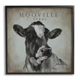 thumbnail image 1 of Stupell Industries Mooville Farms Rustic Sign Vintage Dairy Cow Portrait, 17 x 30, Design by Debi Coules, 1 of 7