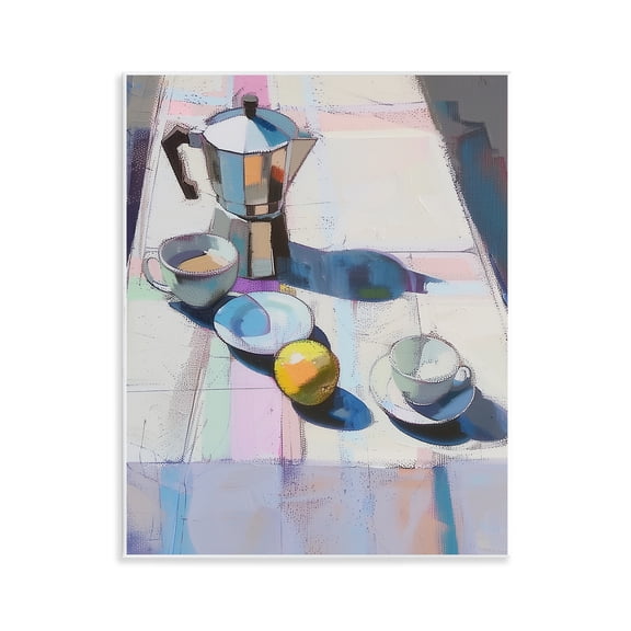 Stupell Industries Morning Espresso Still Life Food & Beverage Painting Unframed Art Print Wall Art, 11 x 14