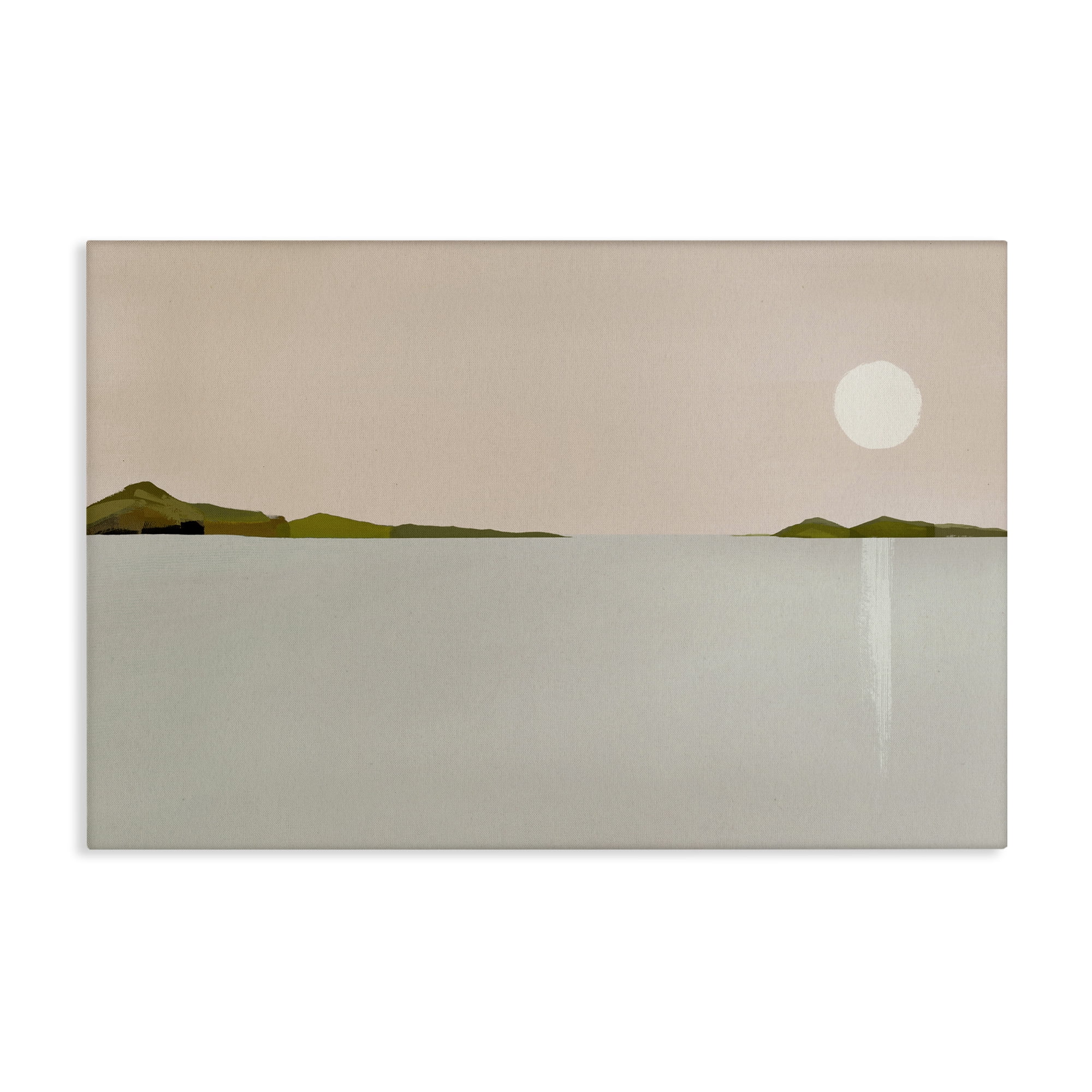 Stupell Industries Morning Has Spoken Landscape Painting Gallery Wrapped Canvas Art Print Wall Art, 45 x 30