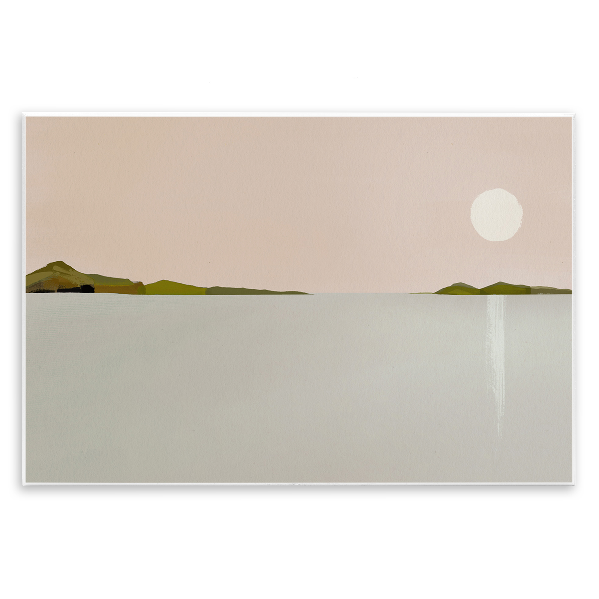 Stupell Industries Morning Has Spoken Landscape Painting Unframed Art Print Wall Art, 19 x 13