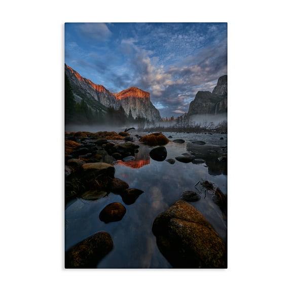 Stupell Industries Morning In The Yosemite Valley Canvas Wall Art, design by Jon Evan