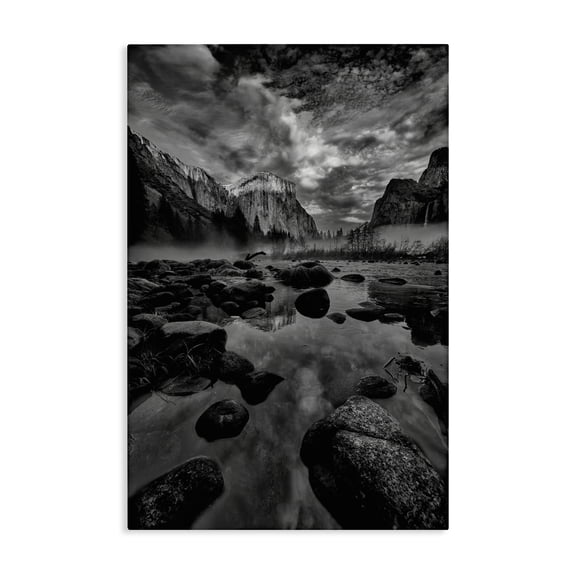 Stupell Industries Morning In Yosemite Valley Canvas Wall Art, design by Jon Evan