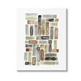 thumbnail image 1 of Stupell Industries Mosaic Style Shapes Abstract Painting Gallery Wrapped Canvas Art Print Wall Art, 30 x 40, 1 of 8