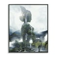 thumbnail image 1 of Stupell Industries Mossy Nature Statue of Woman Landscape & Nature Photography Black Framed Art Print Wall Art, 16 x 20, 1 of 8