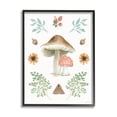 thumbnail image 1 of Stupell Industries Moth & Mushrooms Painting Botanical & Floral Painting Black Framed Art Print Wall Art, 11 x 14, 1 of 8