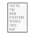 thumbnail image 1 of Stupell Industries Industrial Mother Appreciation Quote Black Framed Giclee Art, 12 x 18, by Elizabeth Tyndall, 1 of 8