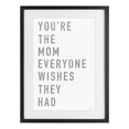 thumbnail image 1 of Stupell Industries Industrial Mother Appreciation Quote Black Framed Print Under Glass, 14 x 20, by Elizabeth Tyndall, 1 of 8