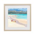thumbnail image 1 of Stupell Industries Tropical Mother & Child Beach Scene Birch Framed Print Under Glass, 16 x 16, by Meredith Howse, 1 of 8
